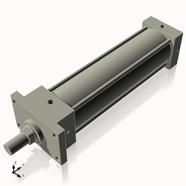 Isometric View of 3.25MHFF11CCK1.375