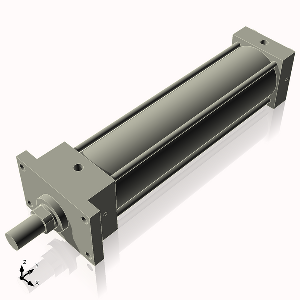 Isometric View of 3.25MHFF12NCK1.375