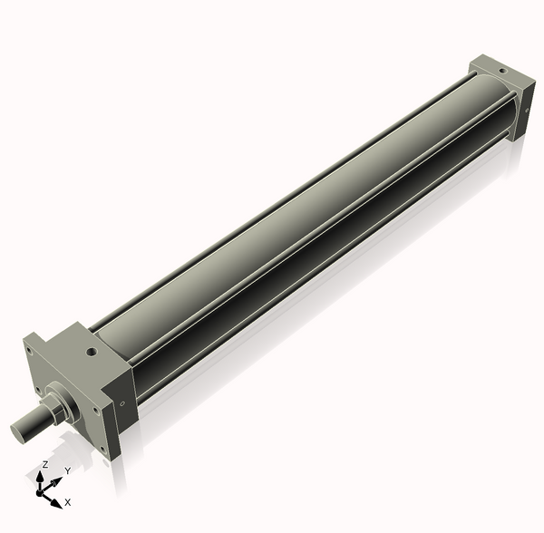 Isometric View of 3.25MHFF27NCK1.375