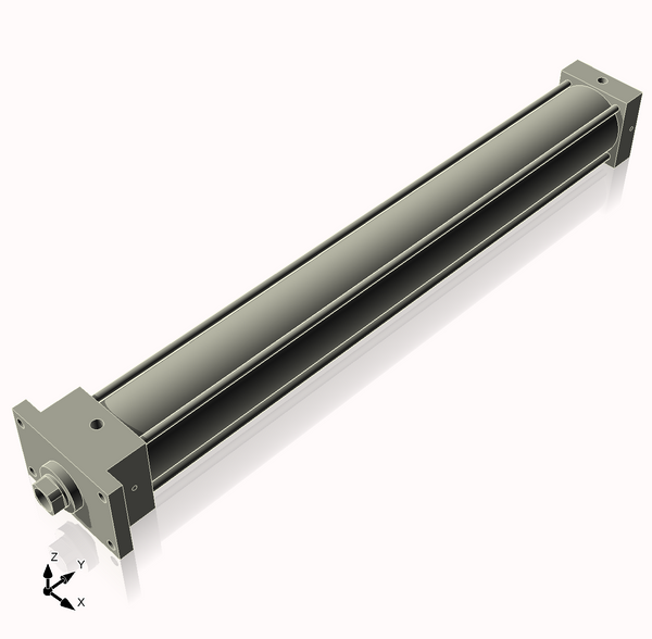 Isometric View of 3.25MHFF27NCK1.375S4