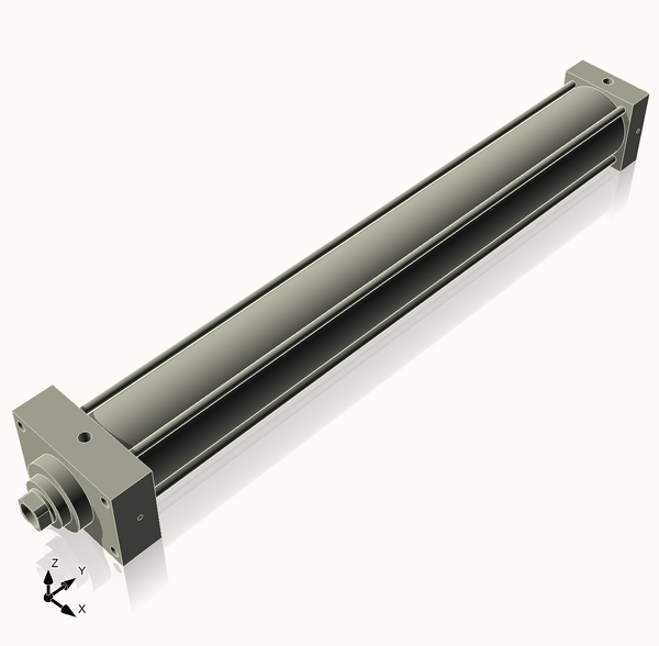 Isometric View of 3.25MHFHF27NCK1.375S4