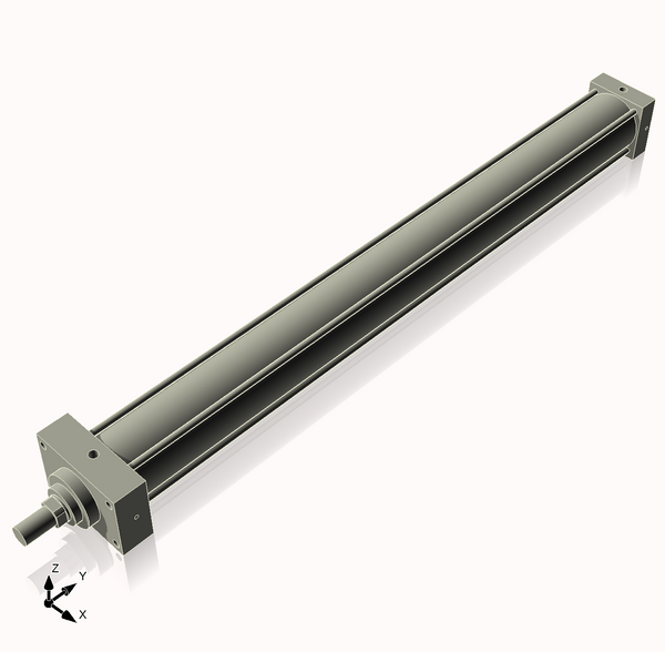 Isometric View of 3.25MHFHF36CCK1.375