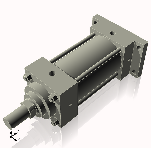 Isometric View of 3.25MHRF4CCK1.375