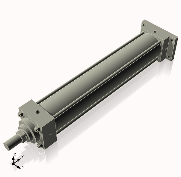 Isometric View of 3.25MHRF17NCK1.375