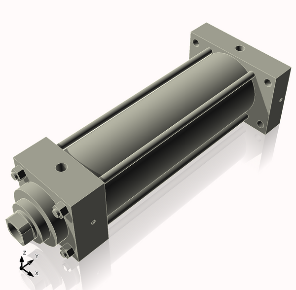 Isometric View of 3.25MHRHF9CCK1.375S4