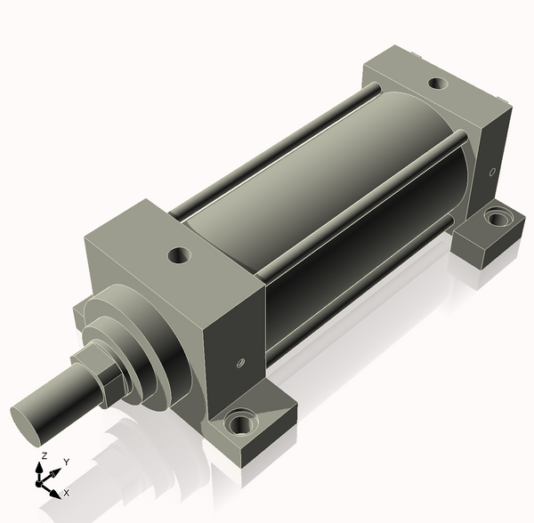 Isometric View of 3.25MHSL6CCK1.375