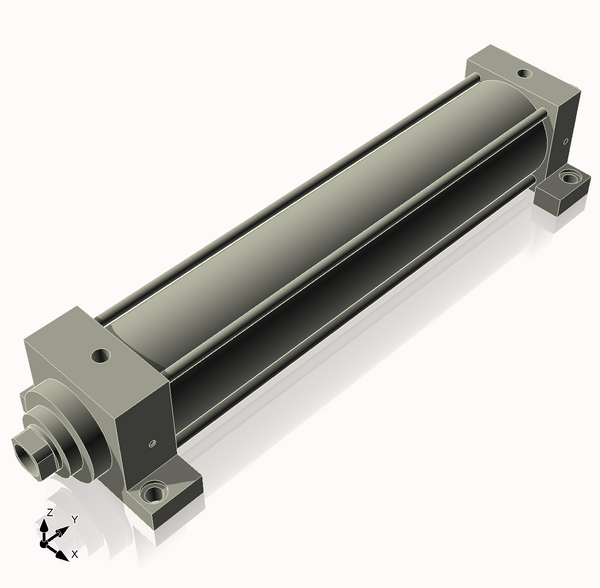 Isometric View of 3.25MHSL15CCK1.375S4