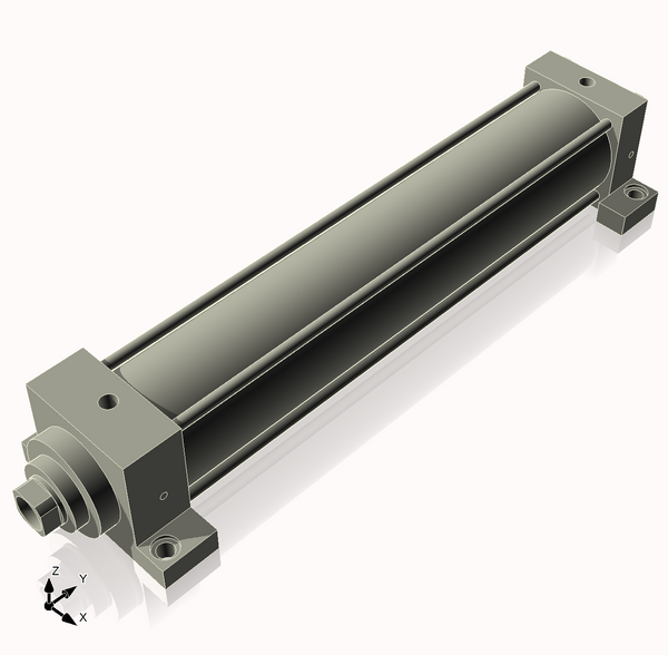 Isometric View of 3.25MHSL16NCK1.375S4