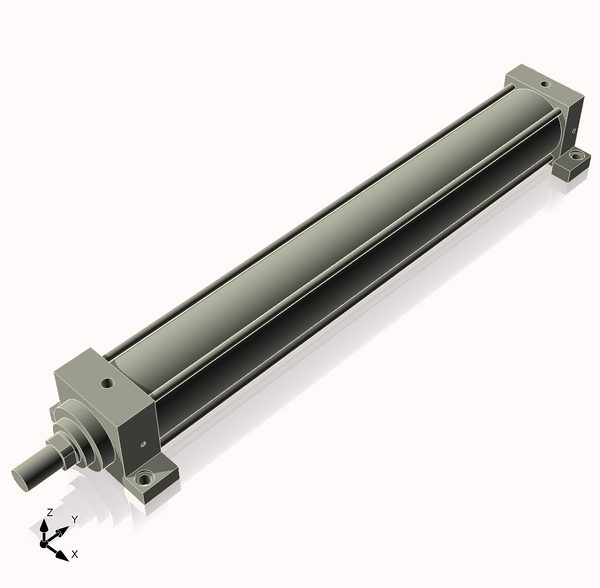 Isometric View of 3.25MHSL24CCK1.375