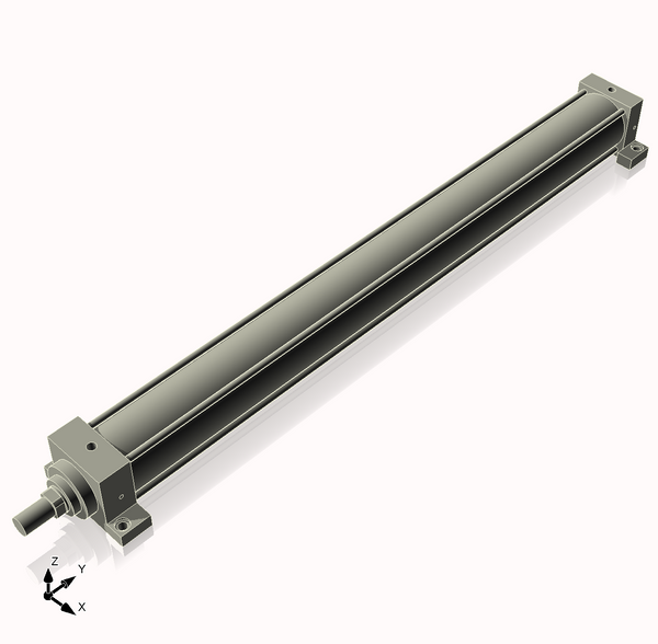 Isometric View of 3.25MHSL36NCK1.375