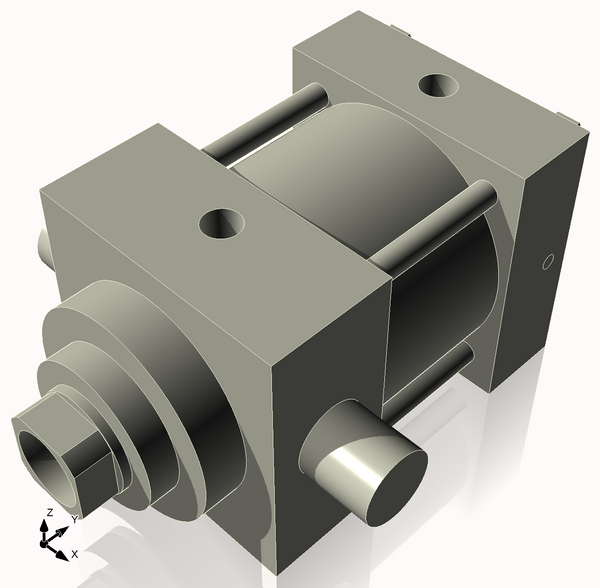 Isometric View of 3.25MHTF1CCK1.375S4