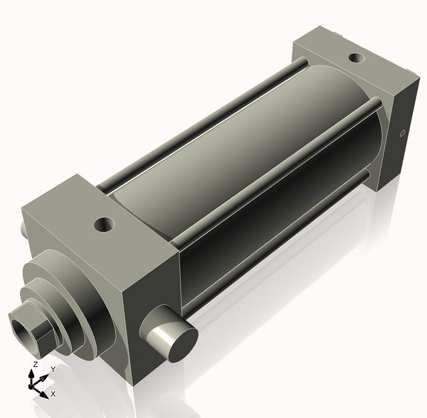 Isometric View of 3.25MHTF7CCK1.375S4