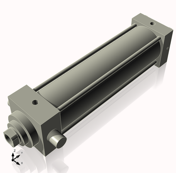Isometric View of 3.25MHTF11NCK1.375S4