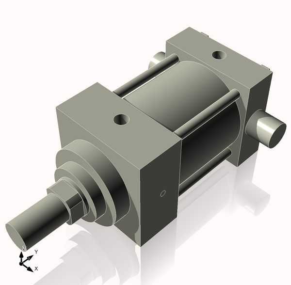 Isometric View of 3.25MHTR2NCK1.375