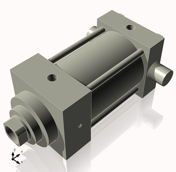 Isometric View of 3.25MHTR3CCK1.375S4