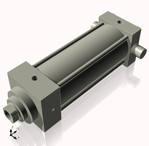 Isometric View of 3.25MHTR7CCK1.375S4