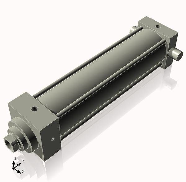 Isometric View of 3.25MHTR12NCK1.375S4
