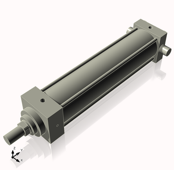 Isometric View of 3.25MHTR13NCK1.375