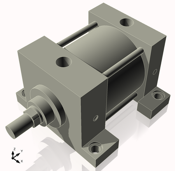 Isometric View of 4MHSL2CC