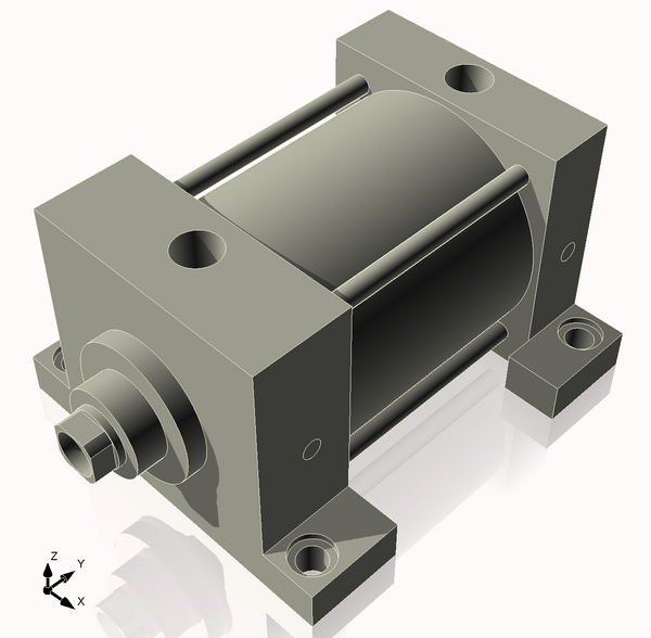Isometric View of 4MHSL3NCKS4