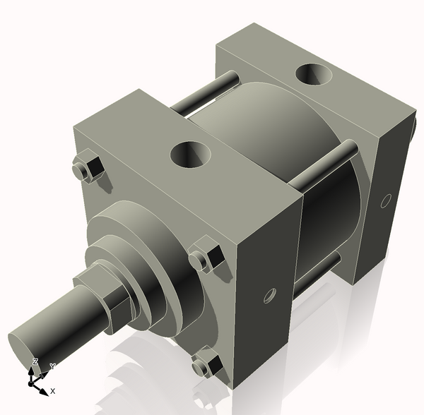 Isometric View of 4MHC1CCK1.375