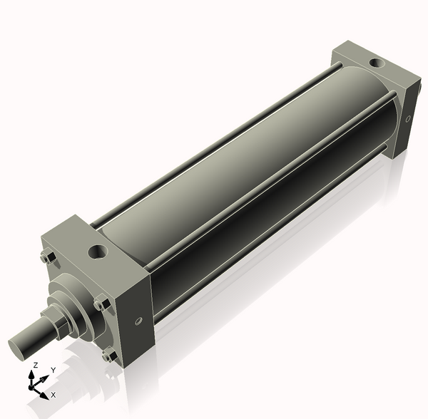 Isometric View of 4MHC15CCK1.375