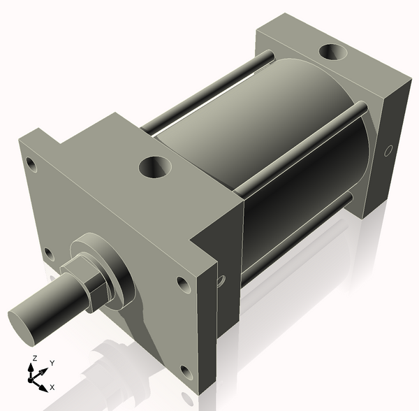 Isometric View of 4MHFF4CCK1.375