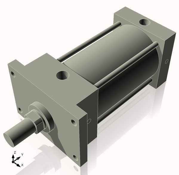 Isometric View of 4MHFF5NCK1.375