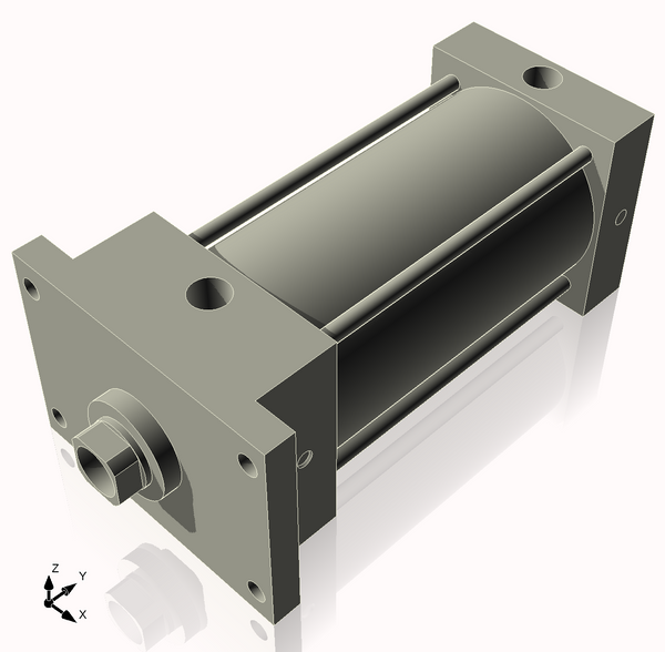 Isometric View of 4MHFF6CCK1.375S4