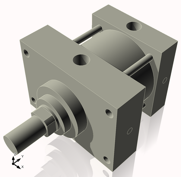 Isometric View of 4MHFHF1CCK1.375