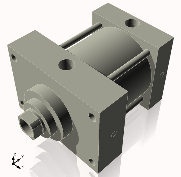 Isometric View of 4MHFHF2CCK1.375S4