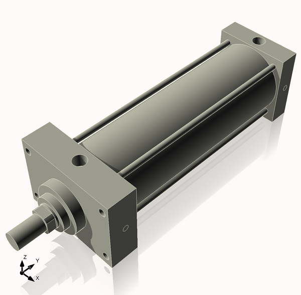 Isometric View of 4MHFHF11NCK1.375