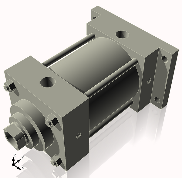 Isometric View of 4MHRF3CCK1.375S4