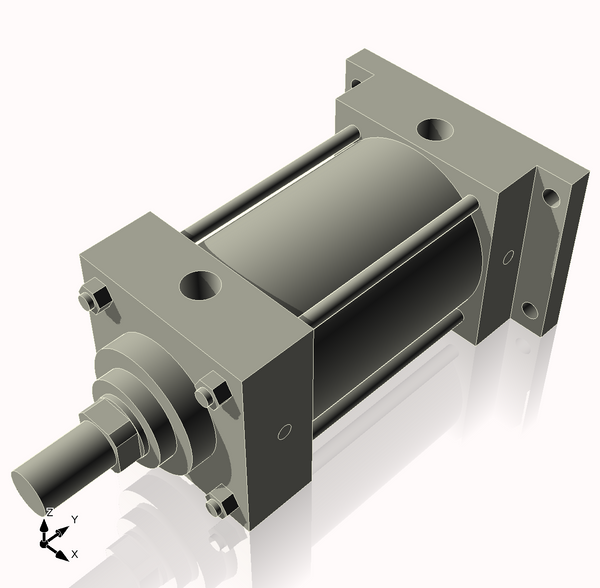 Isometric View of 4MHRF4NCK1.375