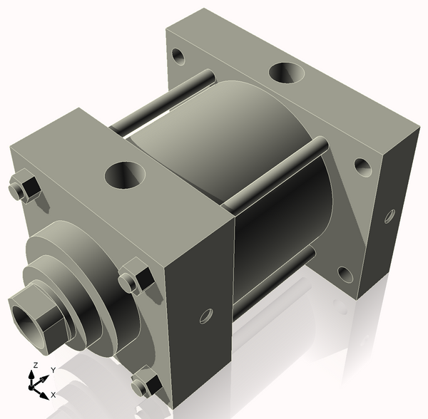 Isometric View of 4MHRHF2CCK1.375S4