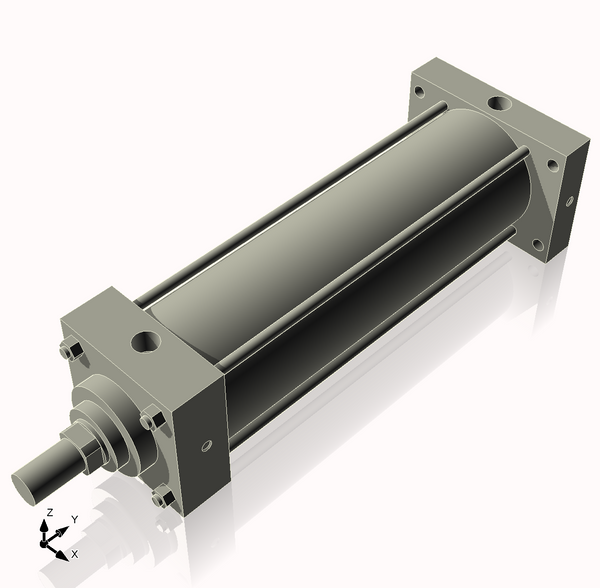 Isometric View of 4MHRHF12CCK1.375