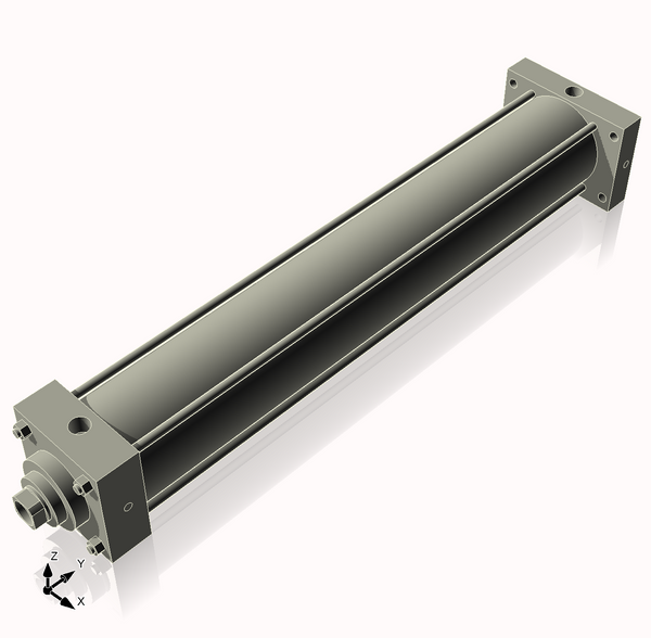 Isometric View of 4MHRHF24NCK1.375S4