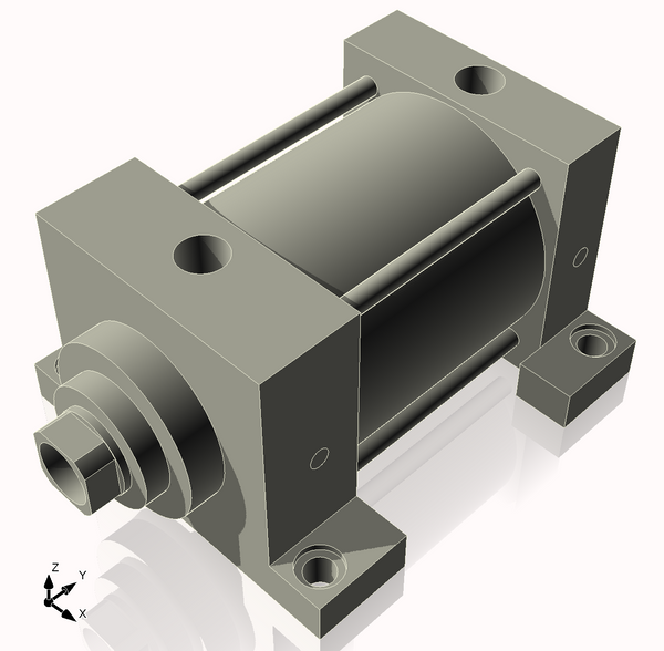 Isometric View of 4MHSL3NCK1.375S4