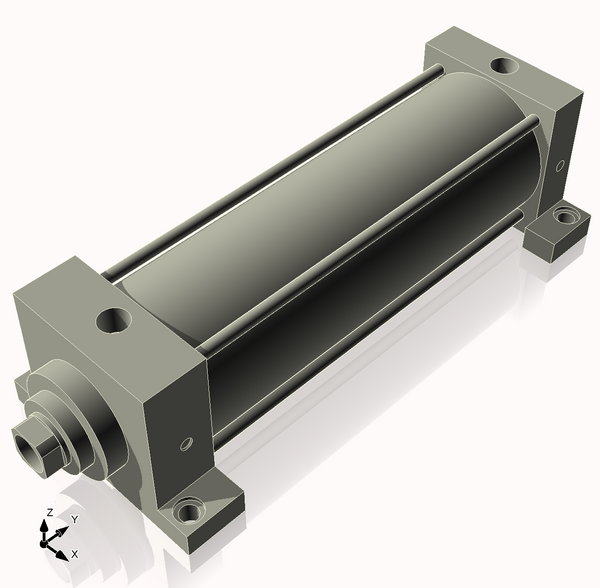 Isometric View of 4MHSL11CCK1.375S4
