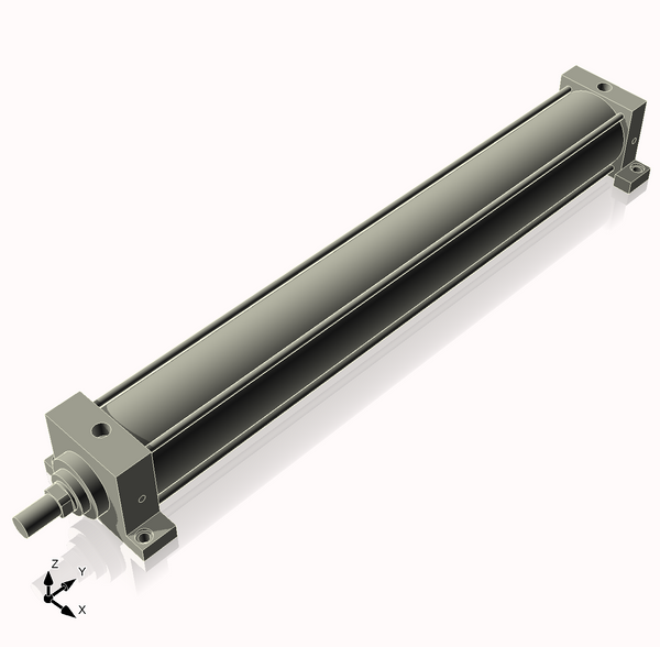 Isometric View of 4MHSL30NCK1.375