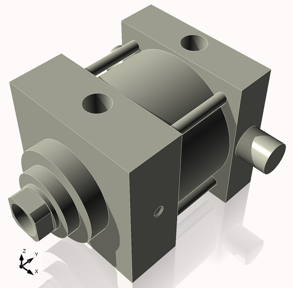 Isometric View of 4MHTR1CCK1.375S4