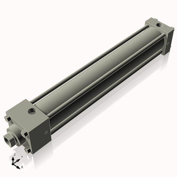 Isometric View of 2ASF12NCK1S4