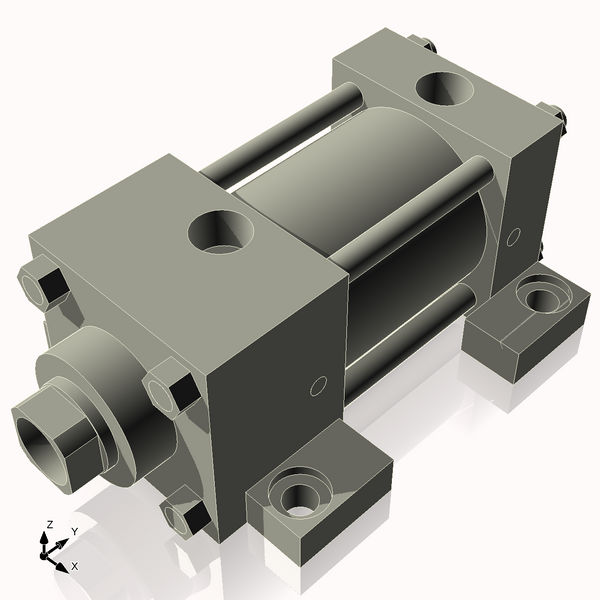 Isometric View of 2ASL1NCK1S4