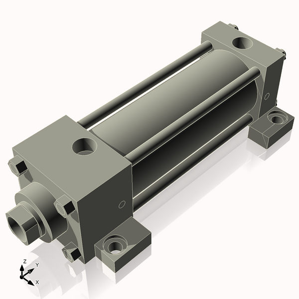 Isometric View of 2ASL4NCK1S4
