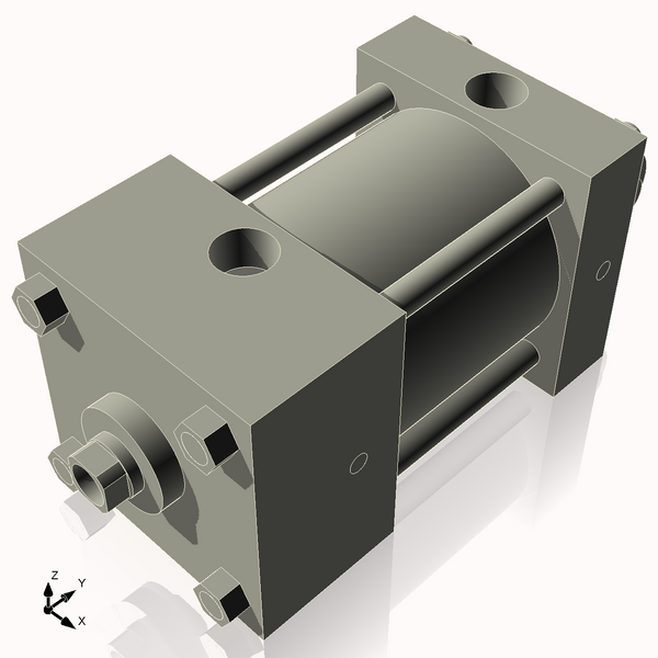 Isometric View of 2.5AC1NCKS4