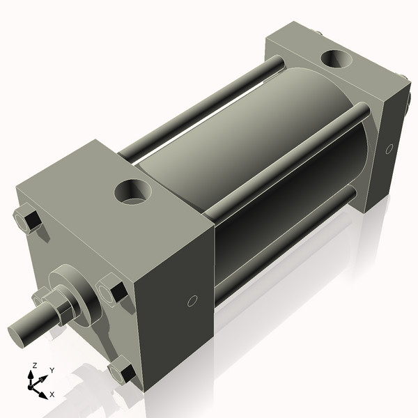 Isometric View of 2.5AC3NC