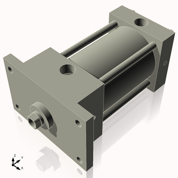 Isometric View of 2.5AFF2CCKS4