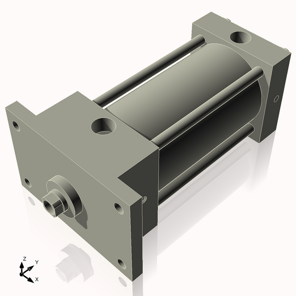 Isometric View of 2.5AFF3CCKS4