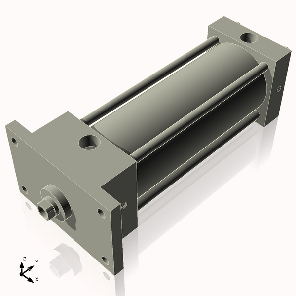 Isometric View of 2.5AFF5CCKS4