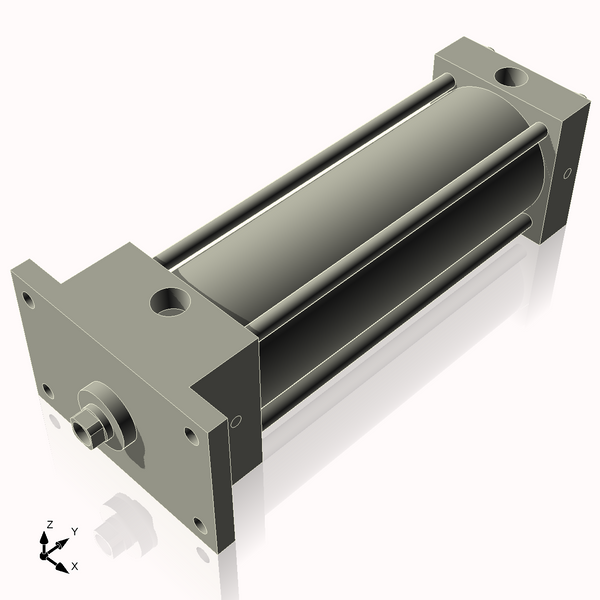 Isometric View of 2.5AFF6NCKS4
